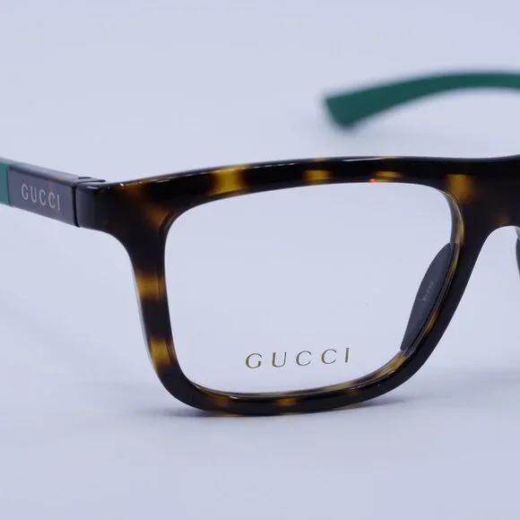 Gucci GG1737O Eyeglasses Havana Grey Acetate GUCCI GG1737O-004-54 Eyeglasses Eye Glasses 004 HAVANA  main image 3